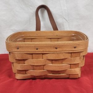 Longaberger Small Key Basket with liner